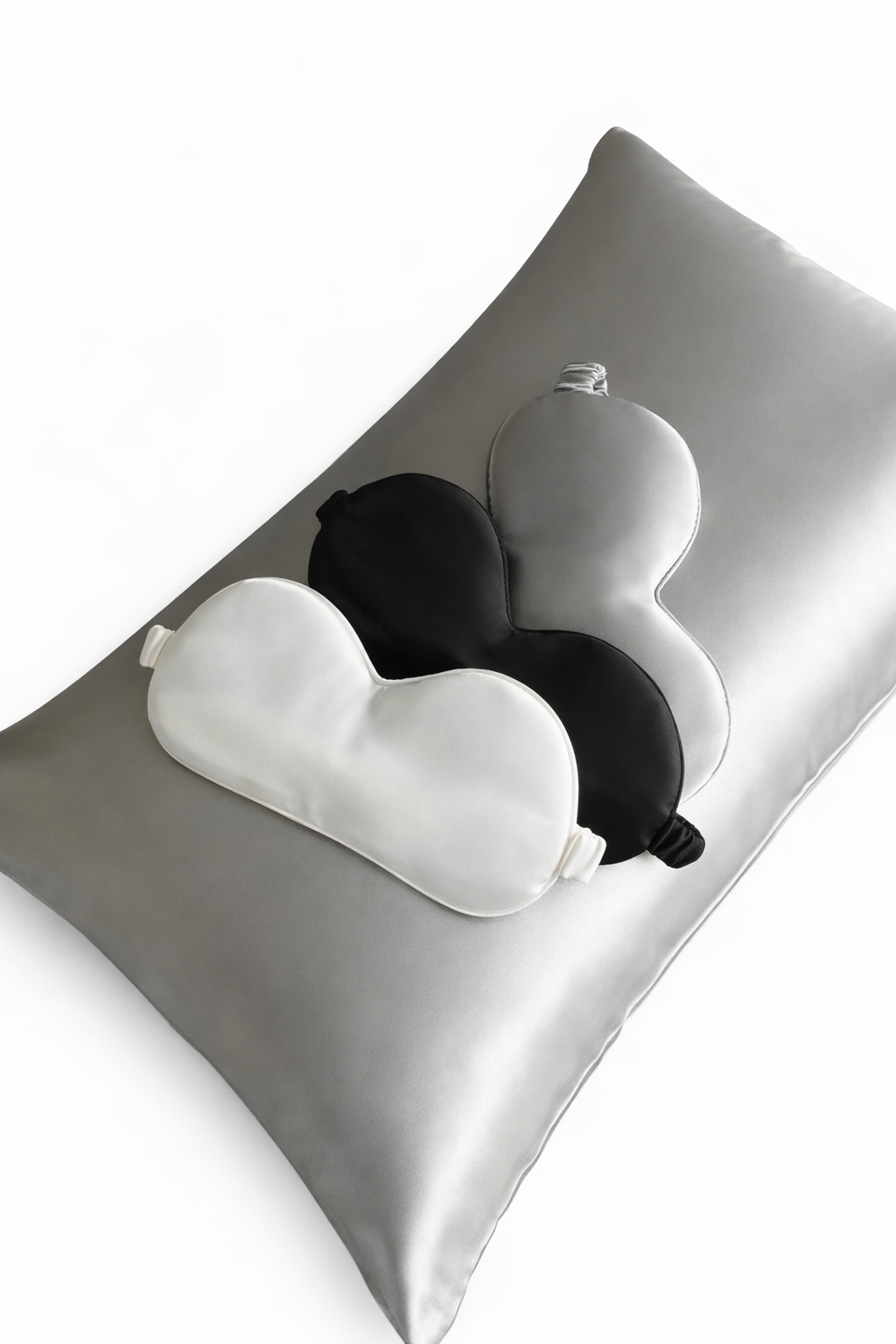 Cotton Co Satin Pillowcase + Eyemask