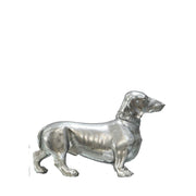 SILVER DACHSHUND 22CM