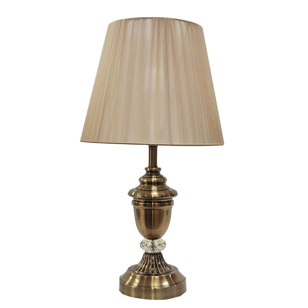 CHRYSTAL LAMP WITH GOLD H6290