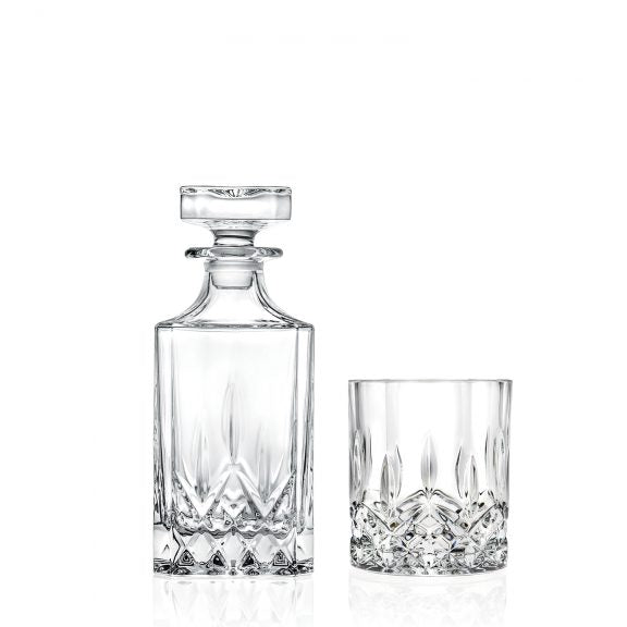 OPERA WHISKY SET 7 PCS (DECANTER + DOF TUMBLERS)