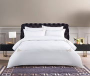 Egyptian Cotton 400 Tc Alice White & Stone Duvet Cover Set