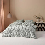 LINEN HOUSE AMADORA SMOKE DUVET COVER SET