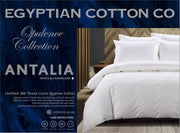 Opulence Collection Antalia White & Champagne Duvet Cover