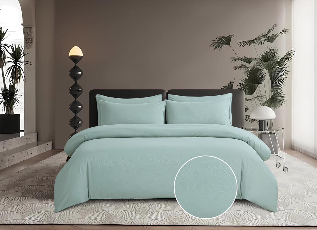 Cotton Co Bella Micro Sateen Duck Egg Duvet Cover