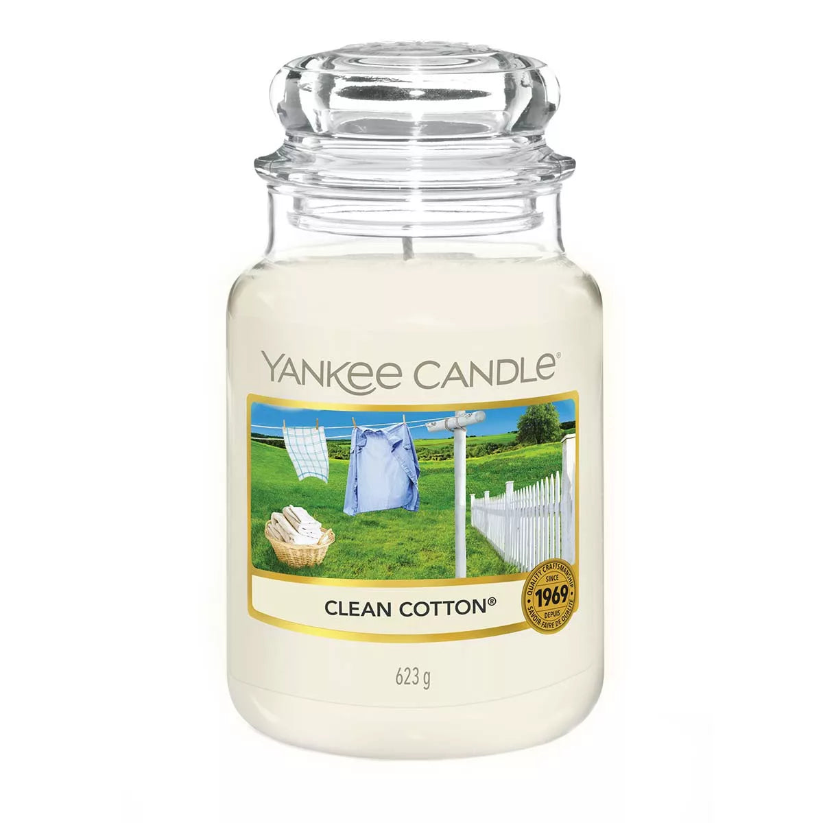 YANKEE CANDLE CLEAN COTTON