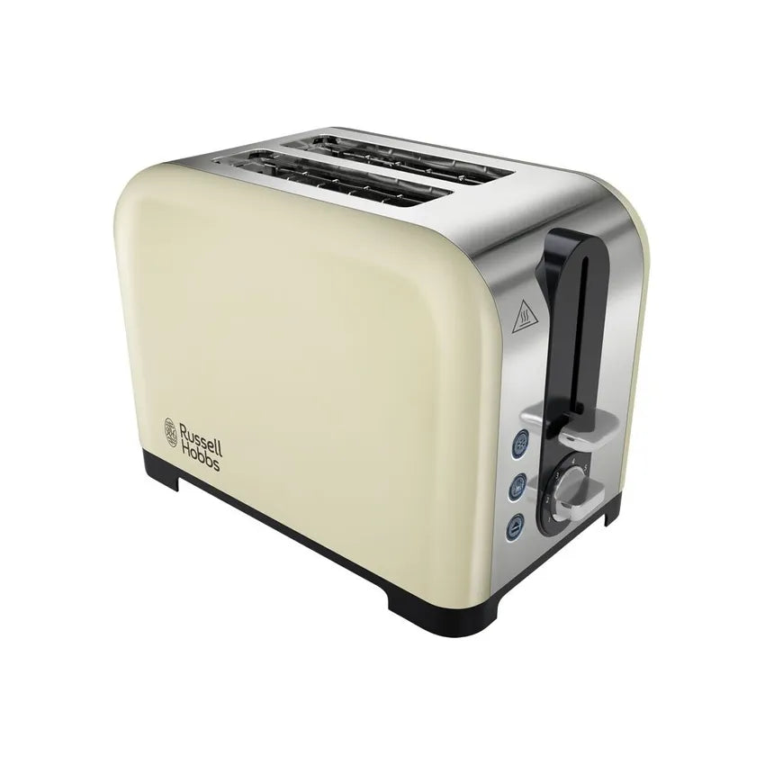 RUSSEL HOBBBS CREAM 2 SLICE TOASTER