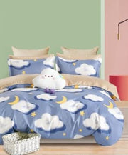 Cotton Co Micro Satin Cumulis Kids Club Duvet Cover Set