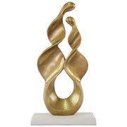 Sculpture Gold/White