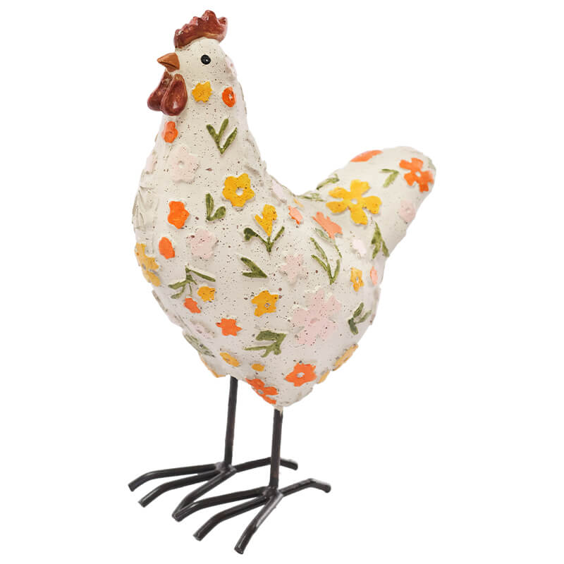 Rooster Spring Flowers