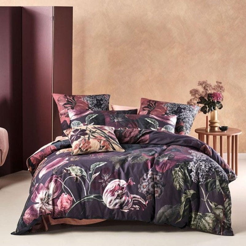 Linen House Fleur Navy Duvet Cover