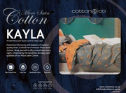 Cotton  Co Kayla Micro Sateen Duvet Cover Set