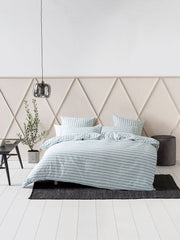 Linen House Charlie /Duck Egg /Duvet Cover