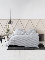 Linen House Charlie / Grey /Duvet Cover