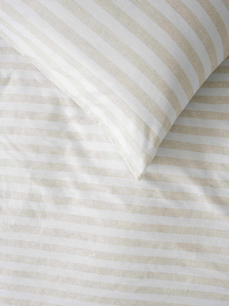 Linen House Charlie / Taupe Duvet Cover