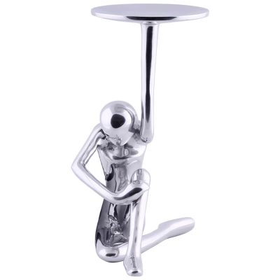 Lady candle holder 52 cm