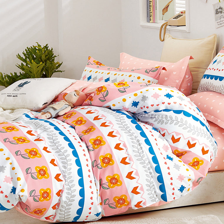 Kids club flower power duvet cover