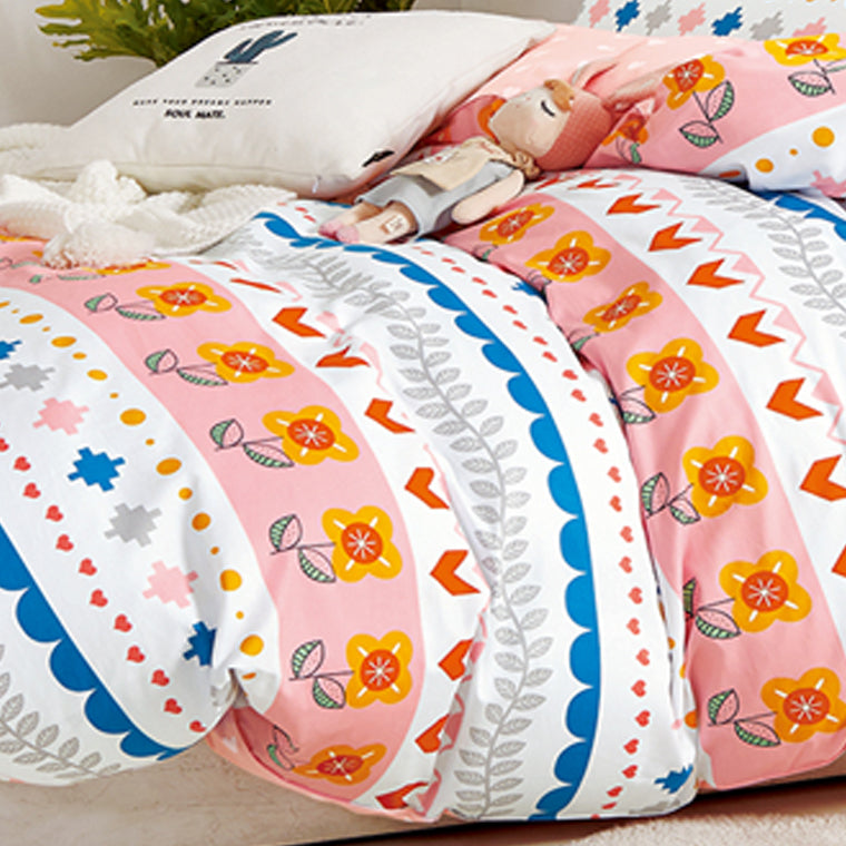 Kids club flower power duvet cover