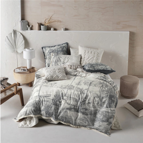 Linen House  Acapulco /Storm  Duvet Cover