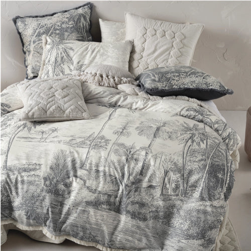 Linen House  Acapulco /Storm  Duvet Cover