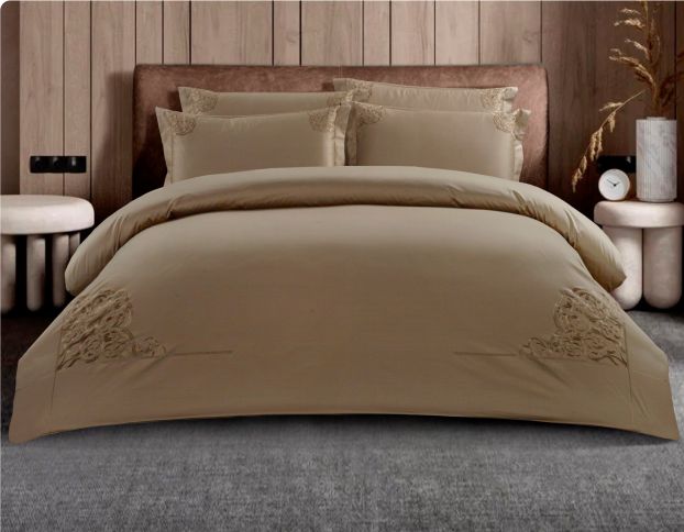Egyptian Cotton 400 Thread Count  Lorena Stone  Duvet Cover