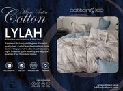 Cotton Co Lylah Micro Sateen Duvet Cover Set