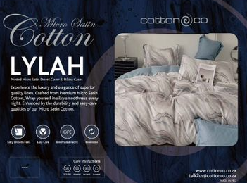 Cotton Co Lylah Micro Sateen Duvet Cover Set