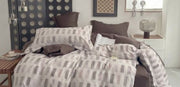 Cotton Co Micro Satin Masonry Grey Duvet Cover Set
