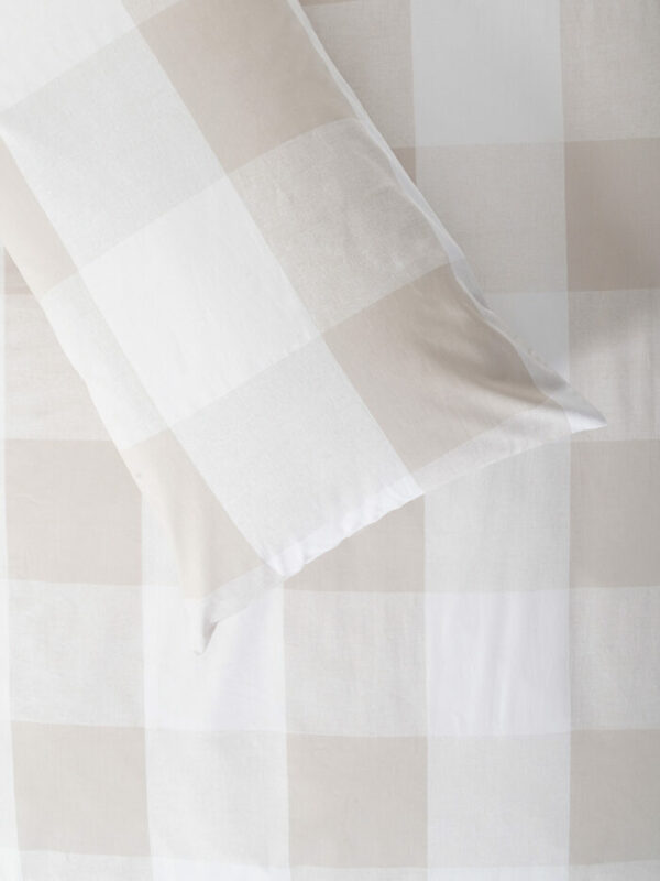 LINEN HOUSE Alec Taupe Duvet Cover