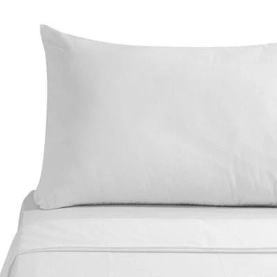 Cotton Co T205 Twill Hotel Collection 100 % Cotton White Pillow Case