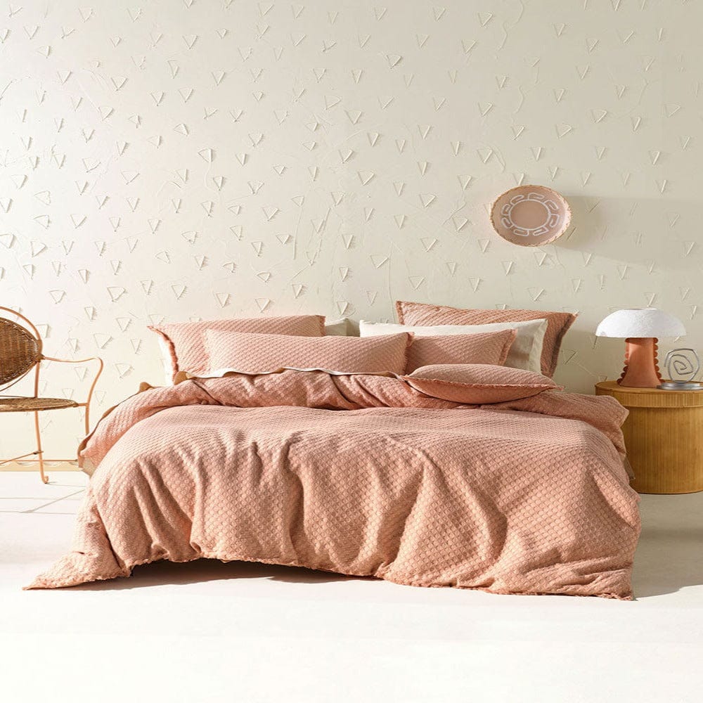 Linen House Raquelle /Pink Clay Duvet Cover