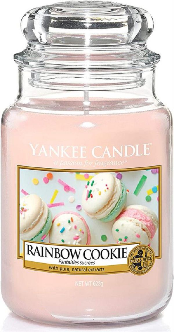 YANKEE CANDLE RAINBOW COOKIE