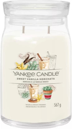 Yankee Signature Sweet Vanilla Horchata/ large