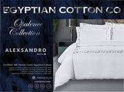 Opulence Collection Sophia White Duvet Cover