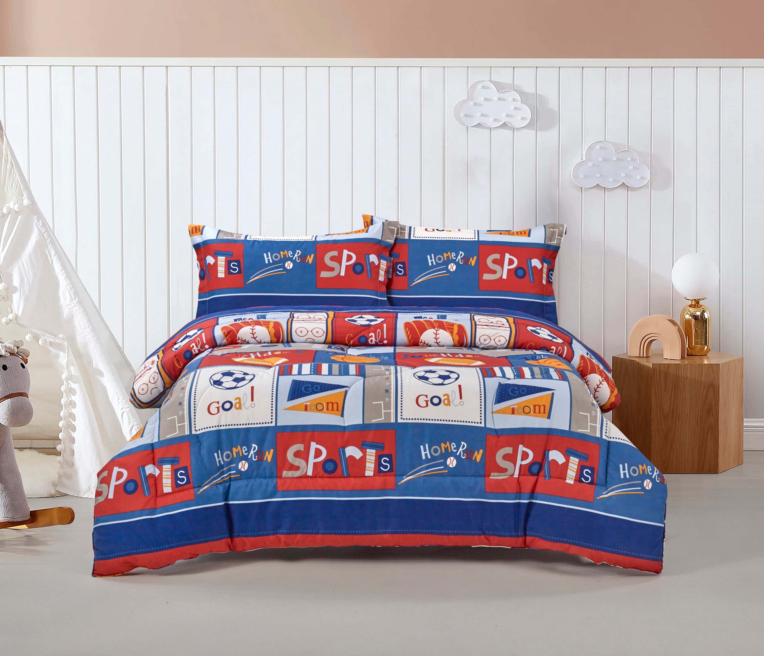 Cotton Co Sporty Kids Club Duvet Cover