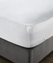 COTTON CO 220 Thread Count FITTED SHEET WHITE