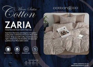 Cotton Co Zaria Micro sateen Duvet Cover Set