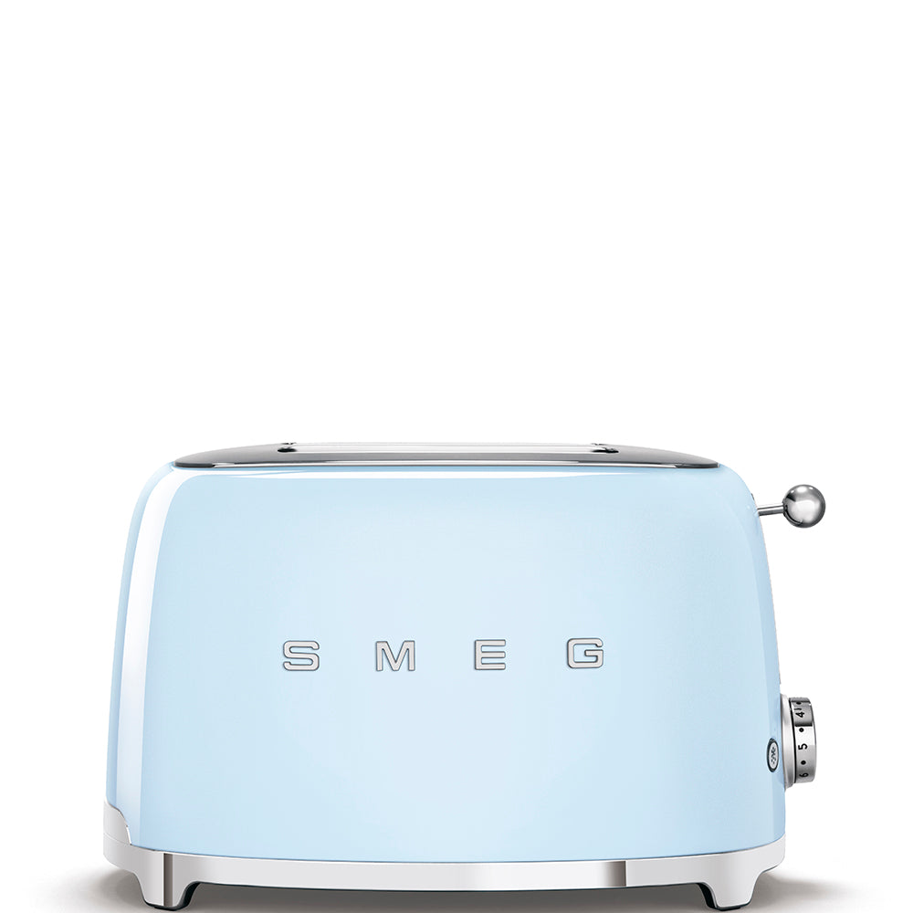 50's Style Pastel Blue Retro 2 Slice Toaster