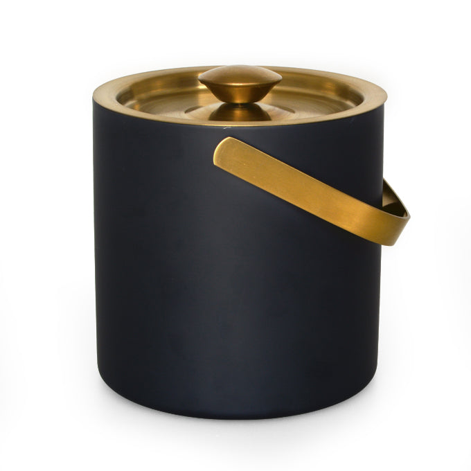 EETRITE DOUBLE WALL MATTE BLACK ICE BUCKET