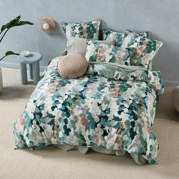 Linen House Harriet /Seafoam Duvet Cover