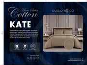 Cotton Co Kate Stone Micro  Sateen Duvet Cover Set