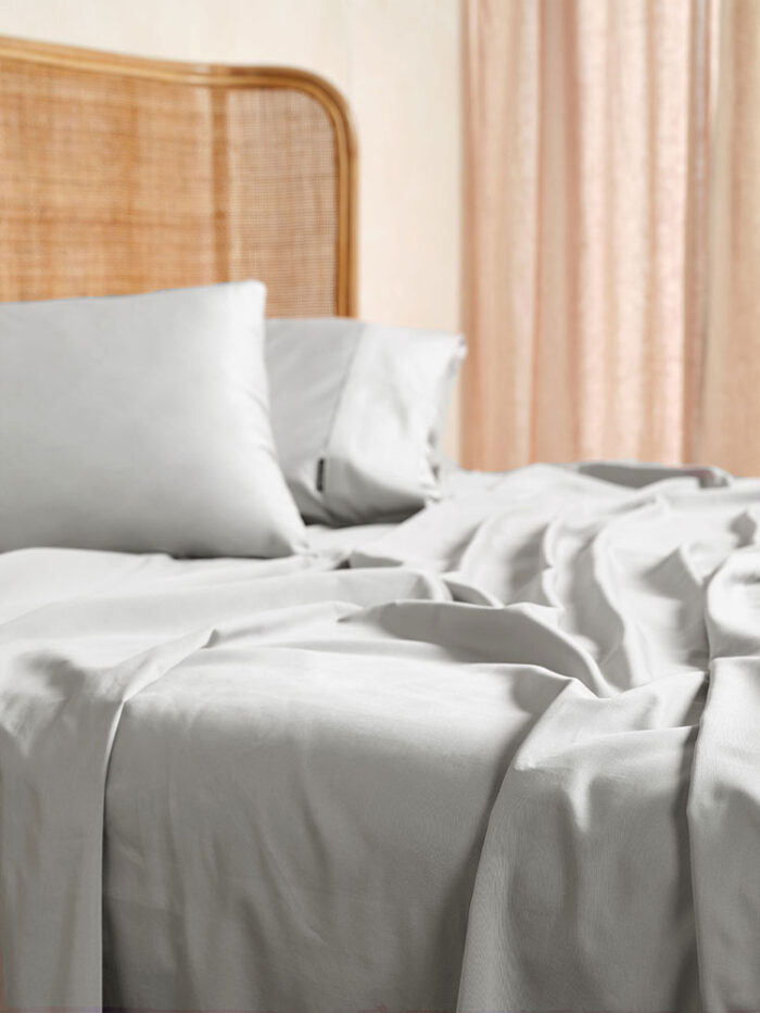 Linen House 500 Thread Count Elka Bamboo Fitted Sheet