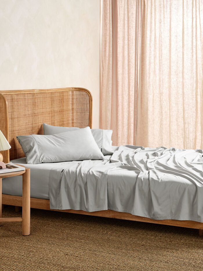 Linen House 500 Thread Count Elka Bamboo Fitted Sheet