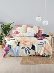Linen House Shakira Stone Duvet Cover Set