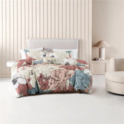 Linen house nariah stone duvet cover set