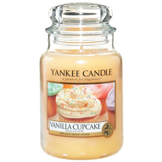 Yankee Vanilla Cupcake Candle Large
